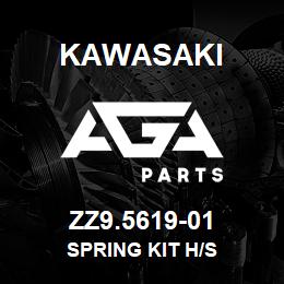 ZZ9.5619-01 Kawasaki SPRING KIT H/S | AGA Parts