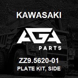 ZZ9.5620-01 Kawasaki PLATE KIT, SIDE | AGA Parts