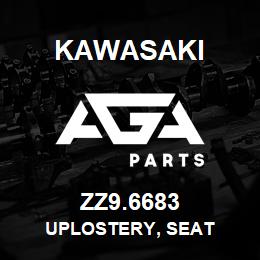 ZZ9.6683 Kawasaki UPLOSTERY, SEAT | AGA Parts