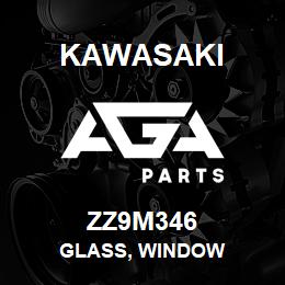 ZZ9M346 Kawasaki GLASS, WINDOW | AGA Parts