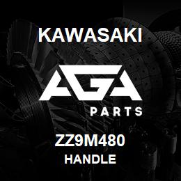 ZZ9M480 Kawasaki HANDLE | AGA Parts