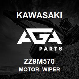 ZZ9M570 Kawasaki MOTOR, WIPER | AGA Parts