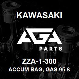 ZZA-1-300 Kawasaki ACCUM BAG, GAS 95 & 115ZIII | AGA Parts