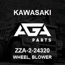 ZZA-2-24320 Kawasaki WHEEL, BLOWER | AGA Parts