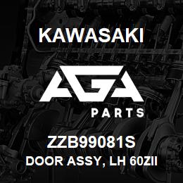 ZZB99081S Kawasaki DOOR ASSY, LH 60ZII PALM N/A | AGA Parts