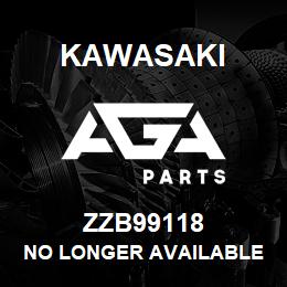 ZZB99118 Kawasaki NO LONGER AVAILABLE | AGA Parts