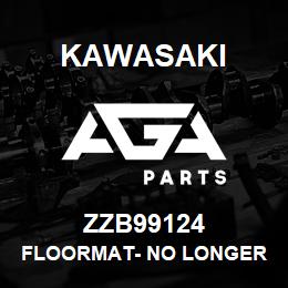 ZZB99124 Kawasaki FLOORMAT- NO LONGER AVAIL | AGA Parts