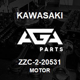 ZZC-2-20531 Kawasaki MOTOR | AGA Parts