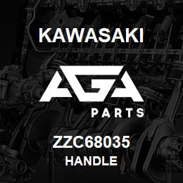 ZZC68035 Kawasaki HANDLE | AGA Parts