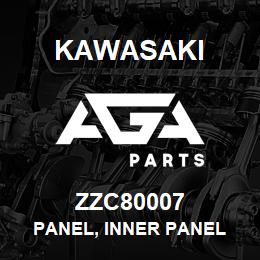 ZZC80007 Kawasaki PANEL, INNER PANEL | AGA Parts