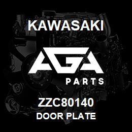 ZZC80140 Kawasaki DOOR PLATE | AGA Parts