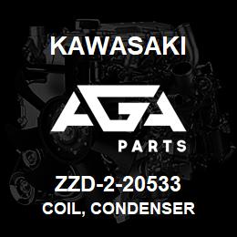 ZZD-2-20533 Kawasaki COIL, CONDENSER | AGA Parts