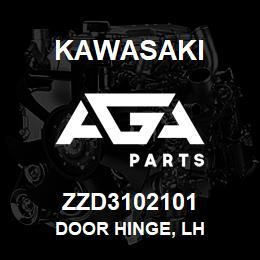 ZZD3102101 Kawasaki DOOR HINGE, LH | AGA Parts