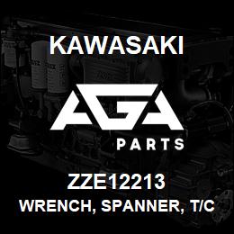 ZZE12213 Kawasaki WRENCH, SPANNER, T/C 110Z | AGA Parts