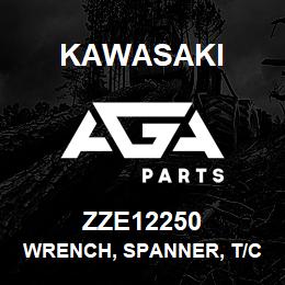 ZZE12250 Kawasaki WRENCH, SPANNER, T/C 70 C./BC | AGA Parts