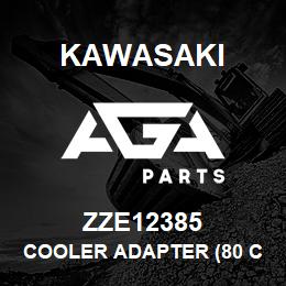 ZZE12385 Kawasaki COOLER ADAPTER (80 C./CT/85Z) | AGA Parts