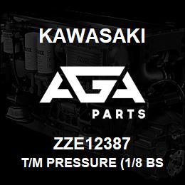 ZZE12387 Kawasaki T/M PRESSURE (1/8 BSPM) | AGA Parts