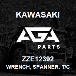 ZZE12392 Kawasaki WRENCH, SPANNER, T/C 80Z | AGA Parts