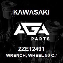 ZZE12491 Kawasaki WRENCH, WHEEL 80 C./CT/85Z | AGA Parts