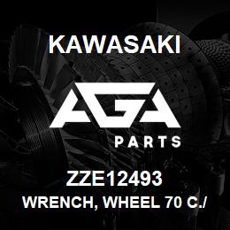 ZZE12493 Kawasaki WRENCH, WHEEL 70 C./BC/80Z | AGA Parts