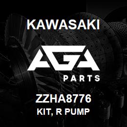 ZZHA8776 Kawasaki KIT, R PUMP | AGA Parts