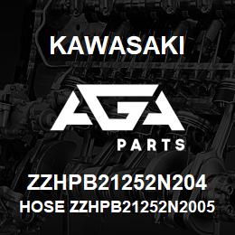 ZZHPB21252N204 Kawasaki HOSE ZZHPB21252N20056 | AGA Parts