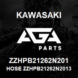 ZZHPB21262N201 Kawasaki HOSE ZZHPB21262N20130 | AGA Parts