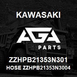 ZZHPB21353N301 Kawasaki HOSE ZZHPB21353N30049 | AGA Parts