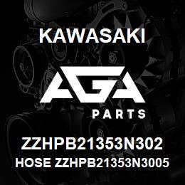 ZZHPB21353N302 Kawasaki HOSE ZZHPB21353N30055 | AGA Parts