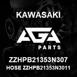 ZZHPB21353N307 Kawasaki HOSE ZZHPB21353N30112 | AGA Parts