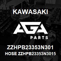 ZZHPB23353N301 Kawasaki HOSE ZZHPB23353N30150 | AGA Parts