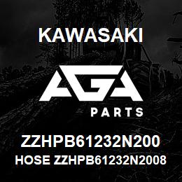 ZZHPB61232N200 Kawasaki HOSE ZZHPB61232N20085 | AGA Parts