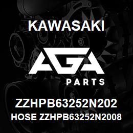 ZZHPB63252N202 Kawasaki HOSE ZZHPB63252N20080 | AGA Parts