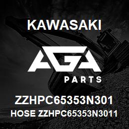 ZZHPC65353N301 Kawasaki HOSE ZZHPC65353N30110 | AGA Parts