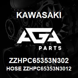 ZZHPC65353N302 Kawasaki HOSE ZZHPC65353N30125 | AGA Parts