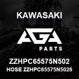 ZZHPC65575N502 Kawasaki HOSE ZZHPC65575N50267 | AGA Parts