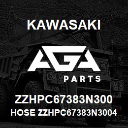 ZZHPC67383N300 Kawasaki HOSE ZZHPC67383N30046 | AGA Parts