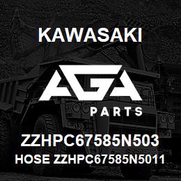 ZZHPC67585N503 Kawasaki HOSE ZZHPC67585N50110 | AGA Parts