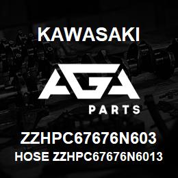 ZZHPC67676N603 Kawasaki HOSE ZZHPC67676N60134 | AGA Parts