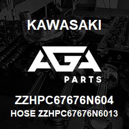 ZZHPC67676N604 Kawasaki HOSE ZZHPC67676N60139 | AGA Parts