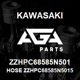 ZZHPC68585N501 Kawasaki HOSE ZZHPC68585N50150090 | AGA Parts