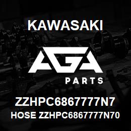 ZZHPC6867777N7 Kawasaki HOSE ZZHPC6867777N70116 | AGA Parts