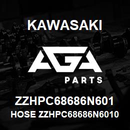 ZZHPC68686N601 Kawasaki HOSE ZZHPC68686N60105270 | AGA Parts