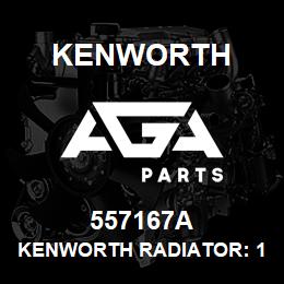 557167A Kenworth KENWORTH RADIATOR: 1995-2003 T300 | AGA Parts