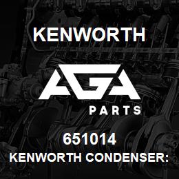 651014 Kenworth KENWORTH CONDENSER: 1996-200 | AGA Parts