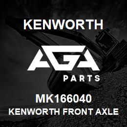 MK166040 Kenworth KENWORTH FRONT AXLE SPACER | AGA Parts