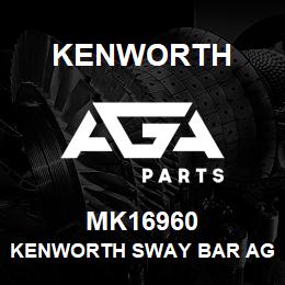 MK16960 Kenworth KENWORTH SWAY BAR AG100 | AGA Parts