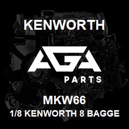 MKW66 Kenworth 1/8 KENWORTH 8 BAGGER SPA | AGA Parts