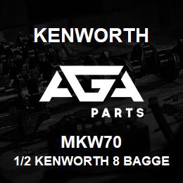 MKW70 Kenworth 1/2 KENWORTH 8 BAGGER SPA | AGA Parts