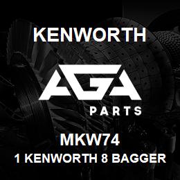 MKW74 Kenworth 1 KENWORTH 8 BAGGER SPACE | AGA Parts